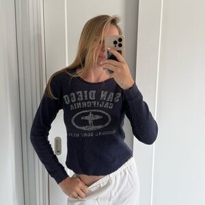 Shaka Wear San Diego California Original Surf Wear Waffle Long Sleeve